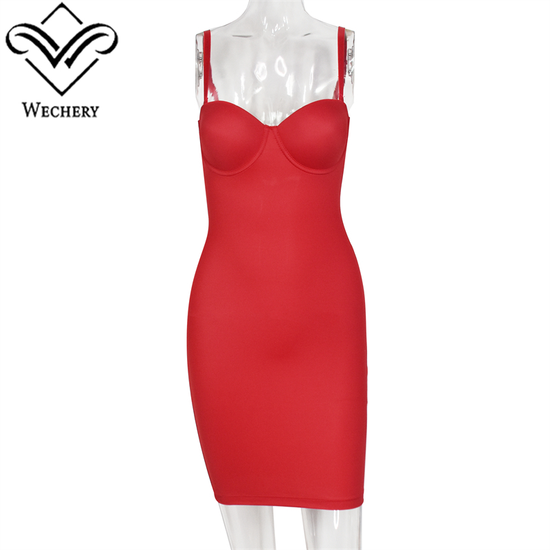 Women'S Red Formal Wear - Wechery Kırmızı Elbiseler Kadınlar Için Zayıflama