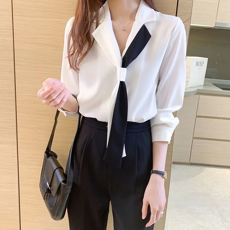 Kadın bahar sonbahar stil bluz - Silk Blouse incelemesi ve fiyatı