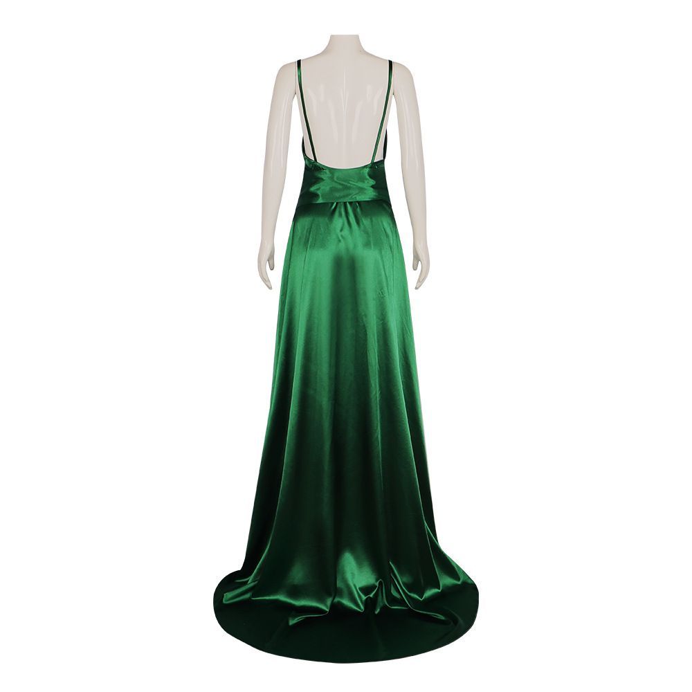 Zümrüt Yeşili Saten İçlikli El - Evening Gown incelemesi ve fiyatı