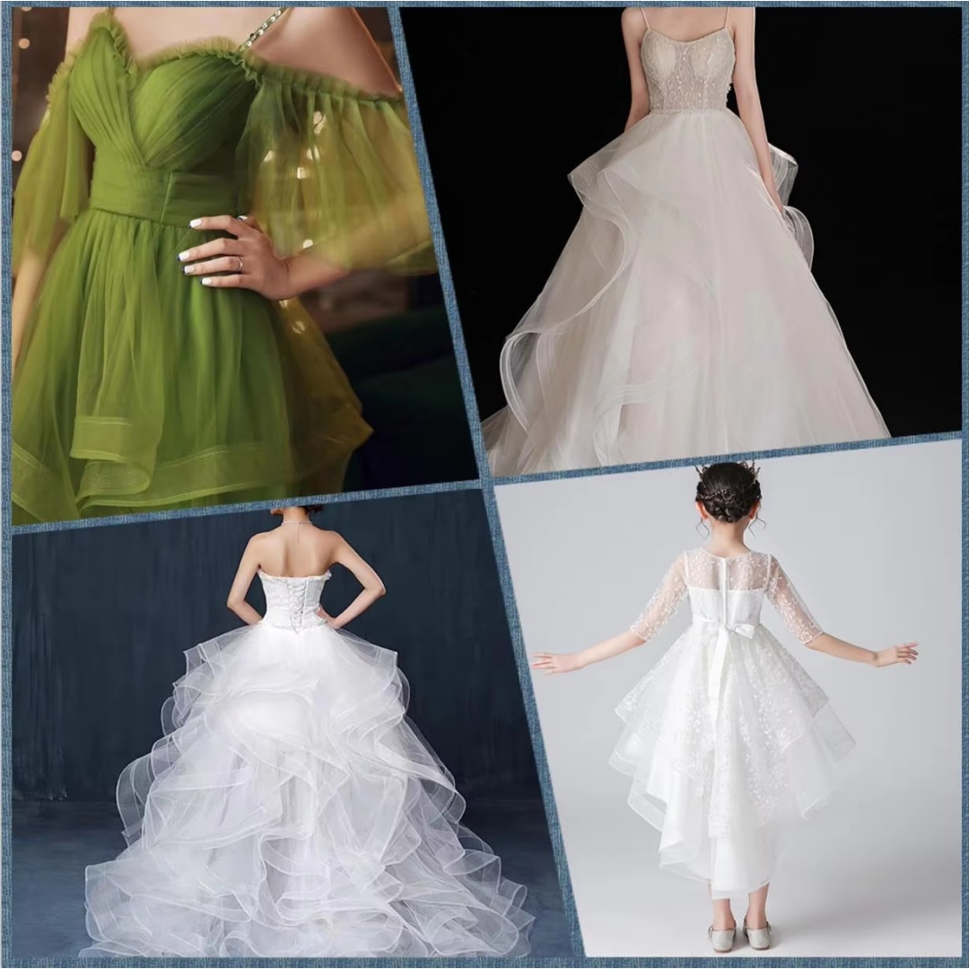 Çeşitli Renklerde Esnek At Kıl - Wedding Dress incelemesi ve fiyatı