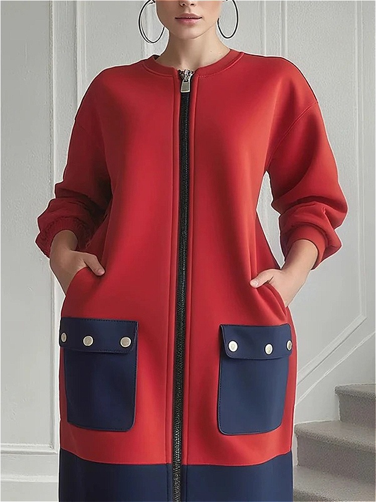 Modigirl Kontrast Renkli Uzun  - Women'S Red Formal Wear incelemesi ve fiyatı