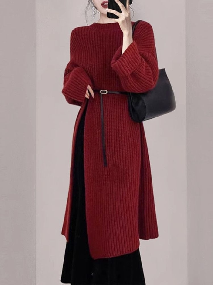 Kadınlar Zarif Kırmızı Örgü El - Women'S Red Formal Wear incelemesi ve fiyatı