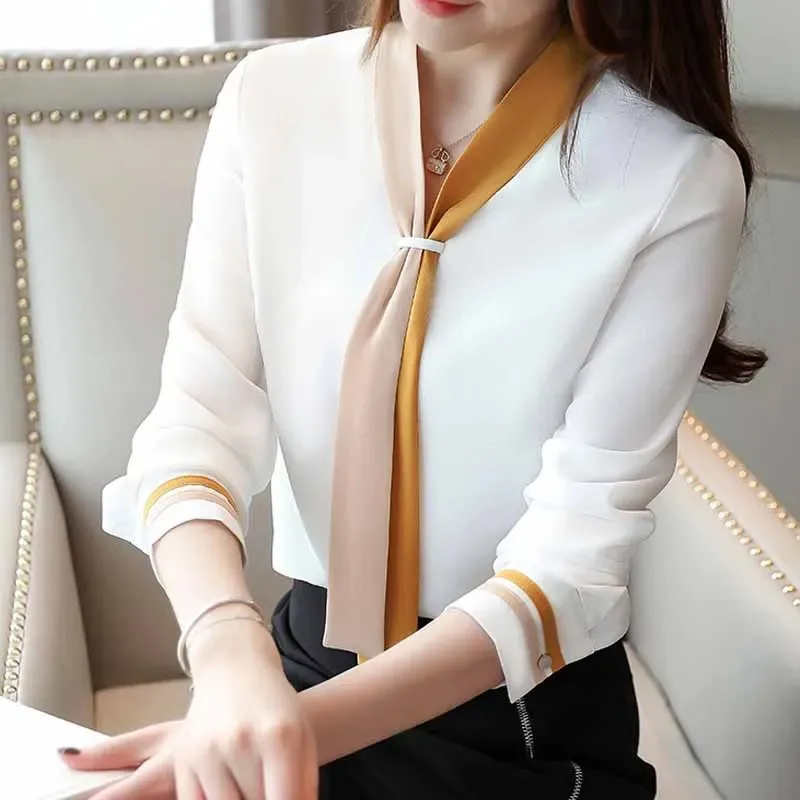 Sonbahar ofis gömlek Vintage u - Silk Blouse incelemesi ve fiyatı