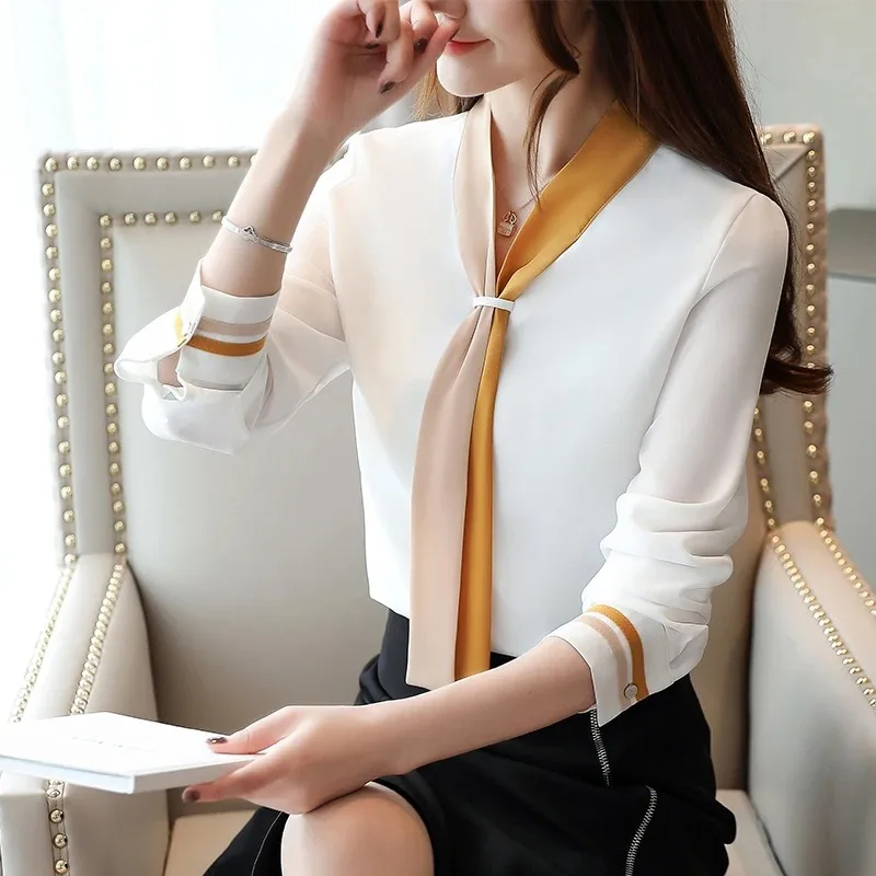 Sonbahar ofis gömlek Vintage u - Silk Blouse incelemesi ve fiyatı