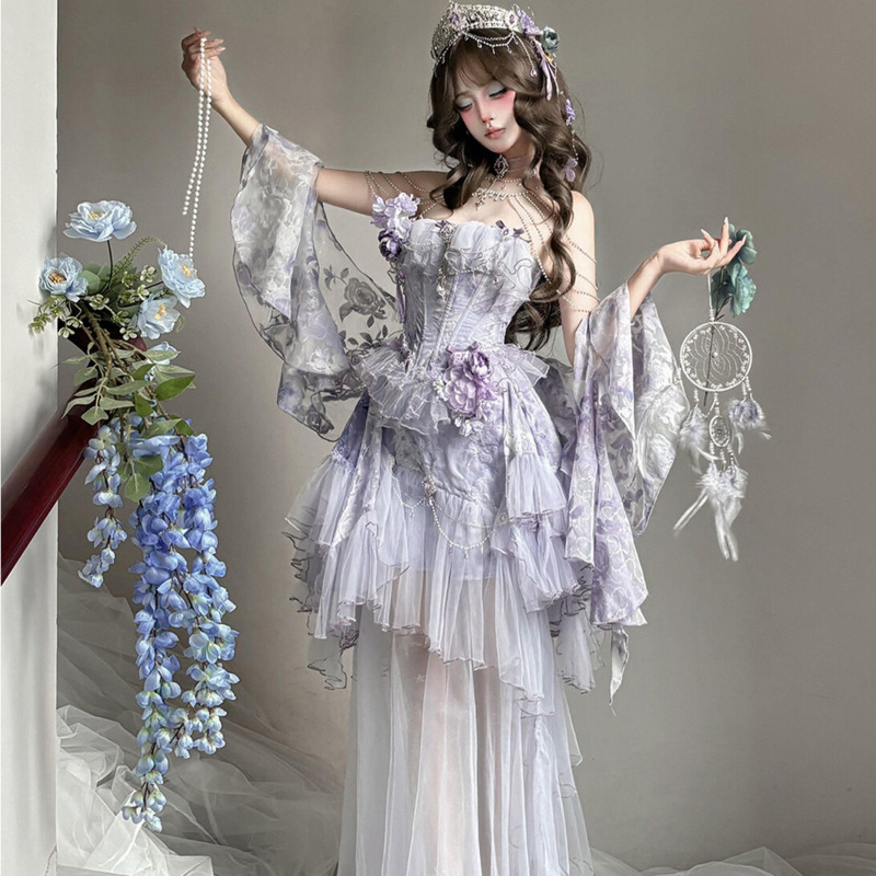 Menekşe Şiir Sis Lolita Elbise - Formal Dress incelemesi ve fiyatı