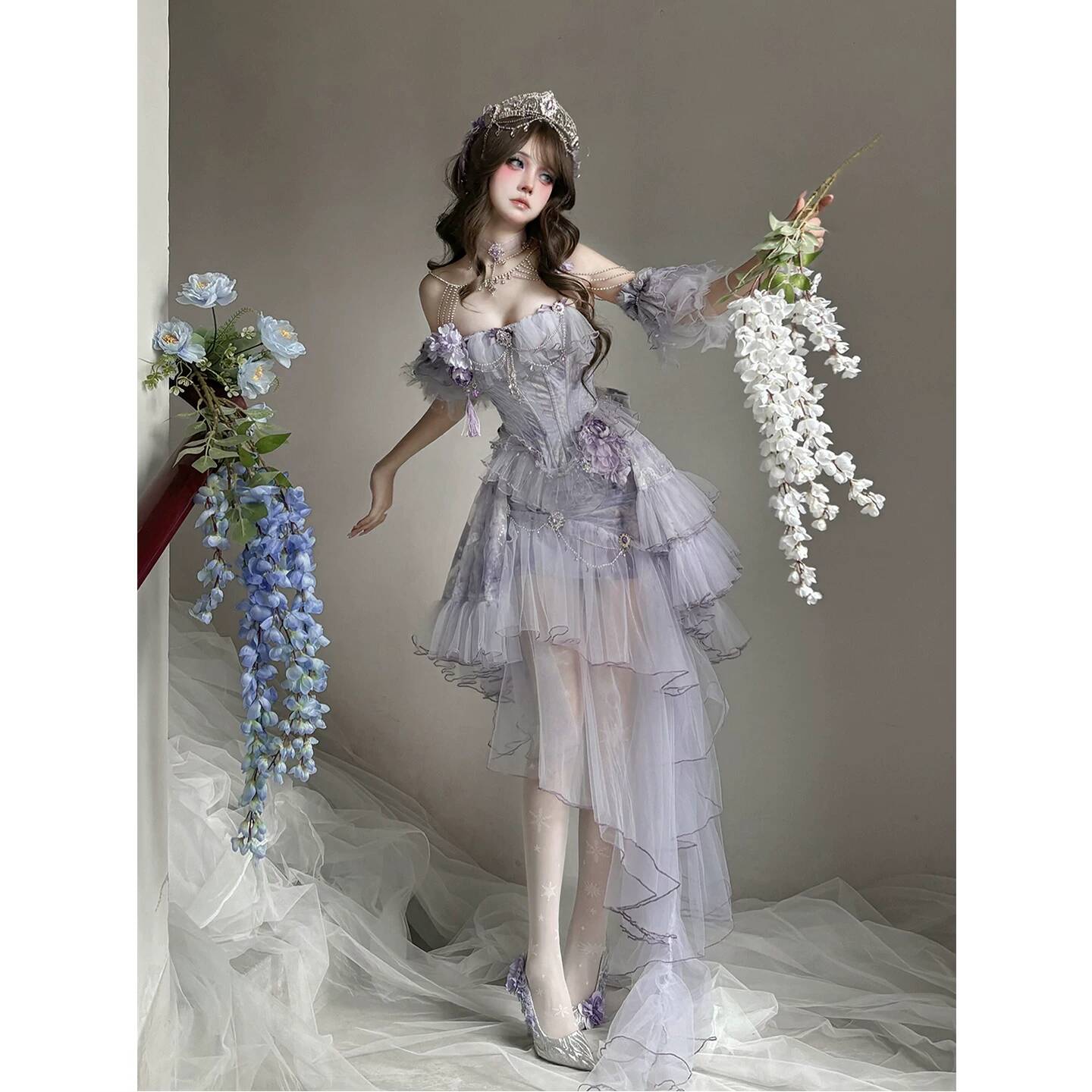 Menekşe Şiir Sis Lolita Elbise - Formal Dress incelemesi ve fiyatı